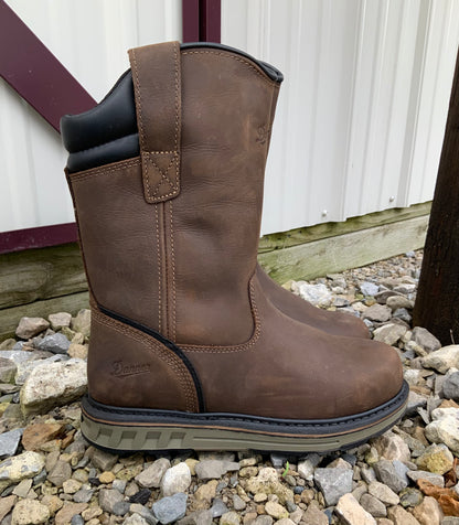 Wedge slip online on boots