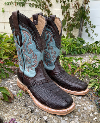 Corral men's caiman boots best sale