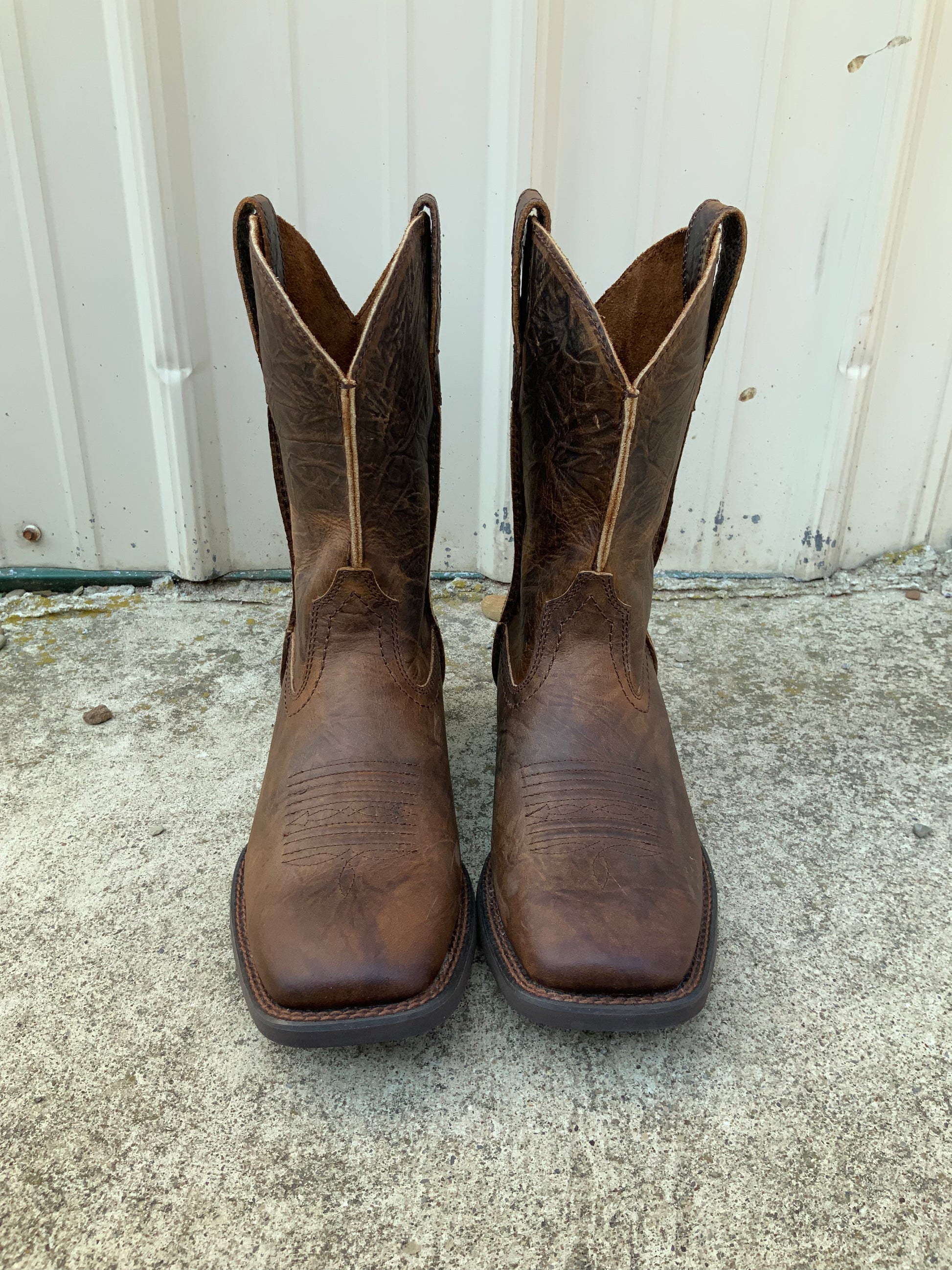 Ariat Men s Sport Rambler Brown Square Toe Cowboy Boot 10042586