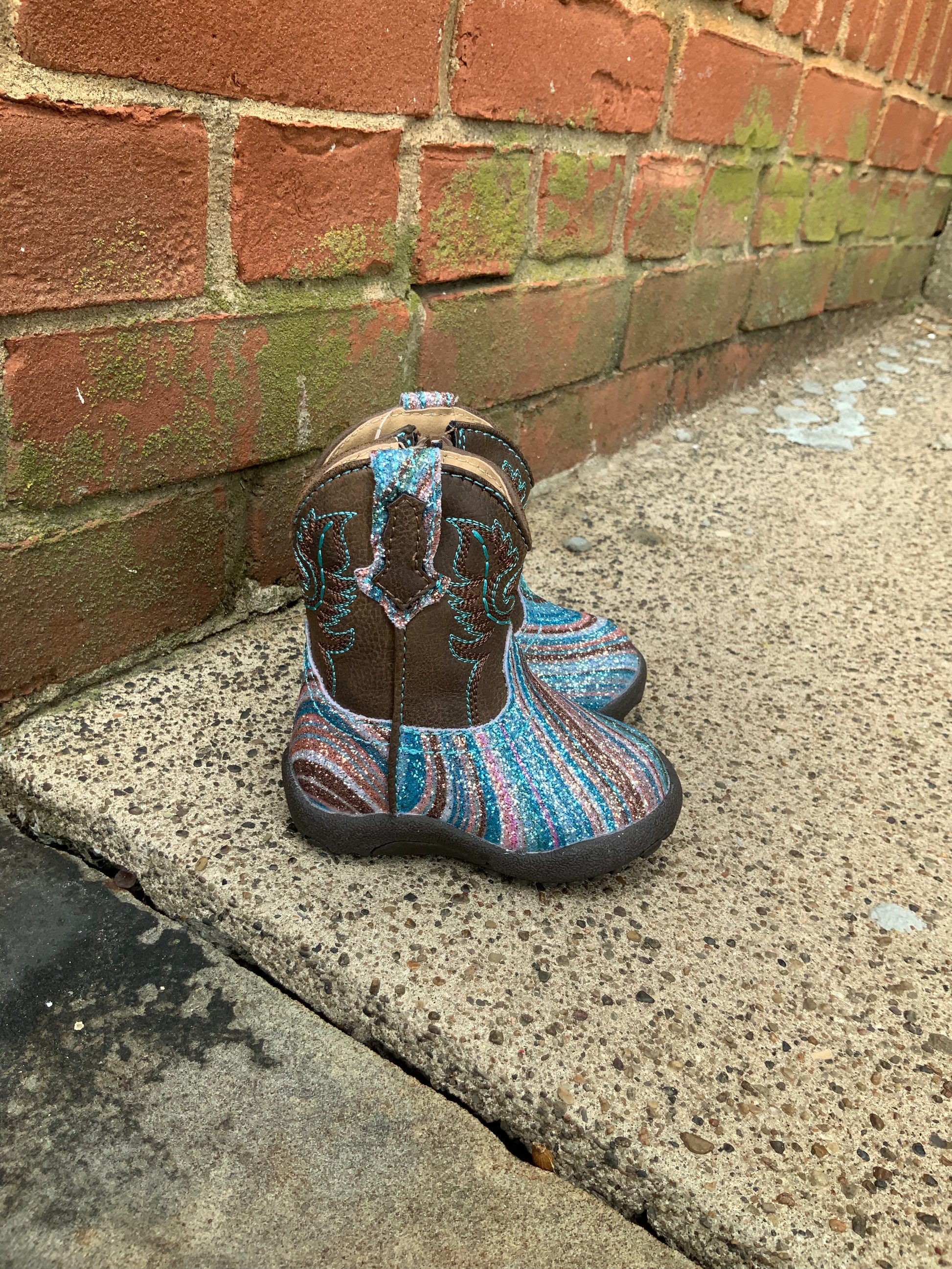 Infant roper top boots